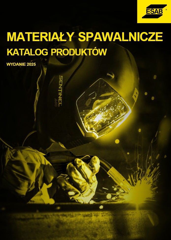 Katalog ESAB 2025 - kompletny przewodnik po materiałach spawalniczych