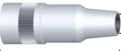 Dysza gazowa BINZEL ABIROB W500 butelkowa skrócona (1.1 mm) fi 13 mm