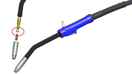 Sprężyna palnika ZASO 400