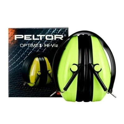 3M PELTOR Nauszniki przeciwhałasowe nagłowne OPTIME I, 27 dB, HI-VIZ, H510A-470-GB