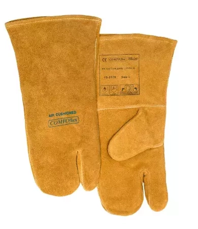 10-2178 WELDAS Rękawice spawalnicze dwoina bydlęca, podszewka COMFOflex jeden palec