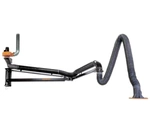 Komplet odciągowo wylotowy KEMPER, 1 ramię 7-8 m, 3 przeguby 7 m, wykonanie z wężem