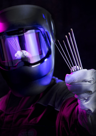 Elektroda wolframowa BINZEL E3 PRO Złoto-fioletowa