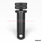 Trzpień szybkomocujący SIEGMUND bez gniazda potrójny  oksydowany