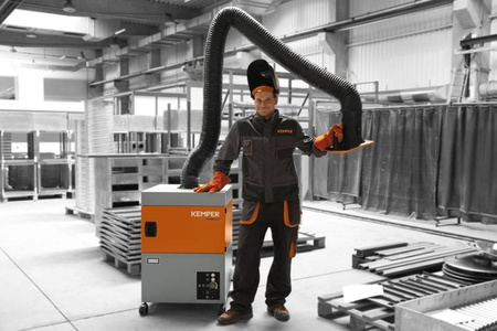 ProfiMaster KEMPER urządzenie odciągowe 1-ramienne 3 m ramię, wykonanie z rurą