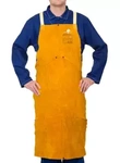WELDAS GOLDEN BROWN Fartuch spawalniczy, dwoina bydlęca wys. 107 cm, szer. 60 cm
