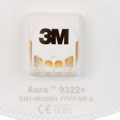 3M 9322+ Półmaska filtrująca FFP2 z zaworem AURA COOL-FLOW