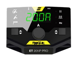 Źródło prądu ESAB ROGUE ET 201iP PRO z uchwytem TIG i przewodami