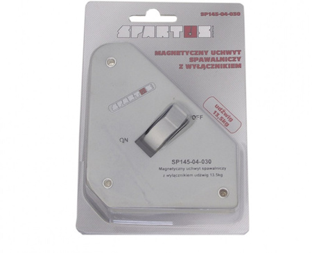 Magnetyczny uchwyt spawalniczy z wyłącznikiem