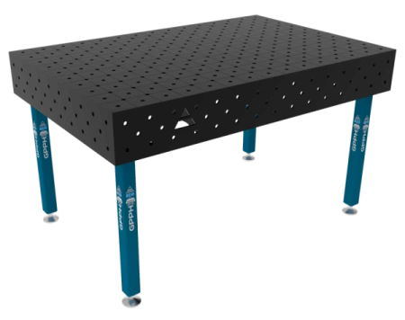 Stół spawalniczy GPPH SYSTEM 16 ECO 8mm Diagonalna \ 1500 x 1000 mm \ Na stopach
