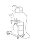 Podwozie do źródła prądu ESAB