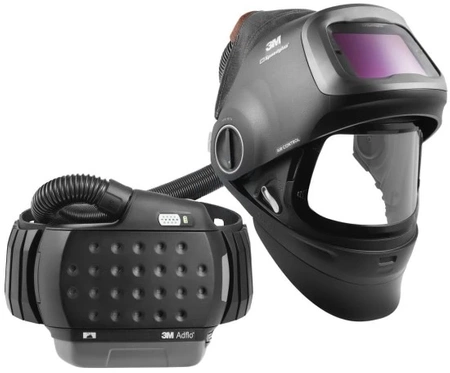 Przyłbica spawalnicza samościemniająca 3M SPEEDGLAS G5-01TW + system powietrza ADFLO