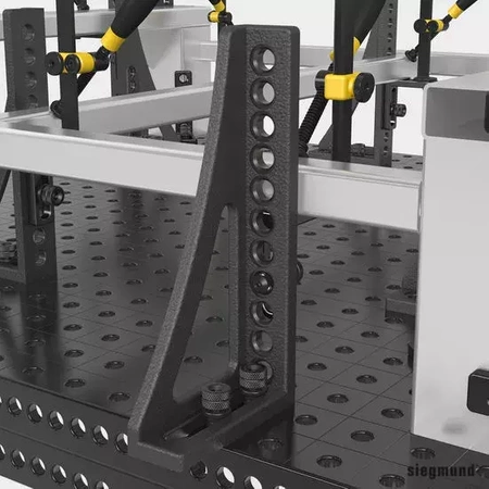 Kątownik montażowy i blokujący SIEGMUND SYSTEM-16 azotowany