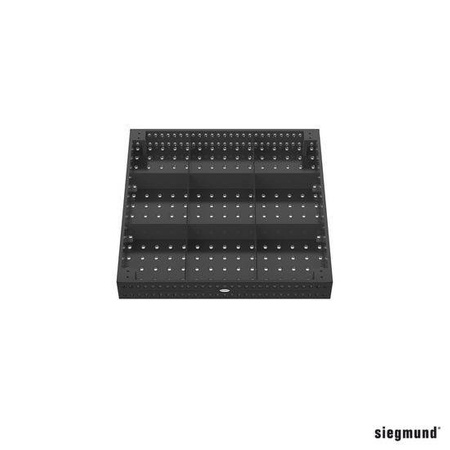 Stół spawalniczy SIEGMUND SYSTEM-28 PROFESSIONAL-750 z azotowaniem, siatka prosta