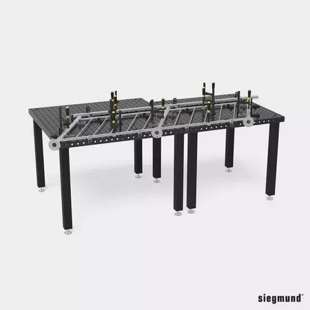 Stół spawalniczy SIEGMUND SYSTEM-16 BASIC-750 z azotowaniem 1200 x 1200 mm