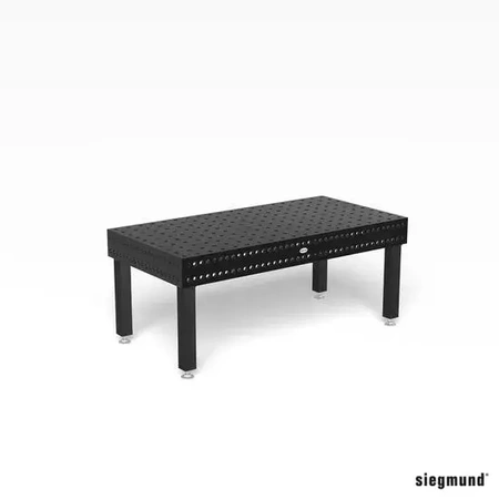 Stół spawalniczy SIEGMUND SYSTEM-28 PROFESSIONAL-750 z azotowaniem, siatka prosta 2000 x 1000 mm