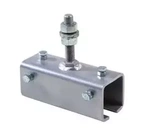 Uniwersalny łącznik szynowy malowany proszkowo PASCAL dla profilu C