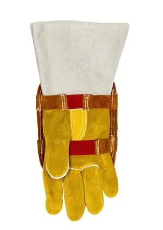 WELDAS Osłona przed wysoką temperaturą, aluminizowana, skóra od wewn., szt.