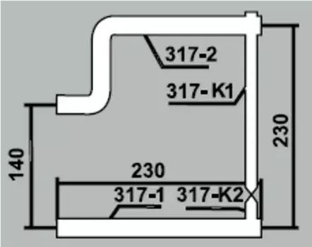 Zestaw elektrod nr 1 FIGEL 2E/2EW