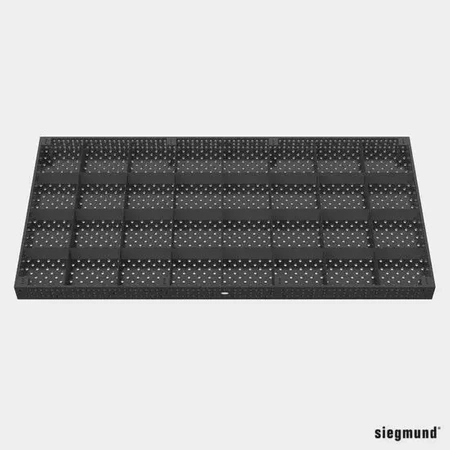 Stół spawalniczy SIEGMUND SYSTEM-28 EXTREME-8.7 z azotowaniem, siatka ukośna