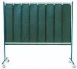 Ścianka ochronna 1-częściowa mobilna PASCAL TRANSFLEX z lamelami 2.1x1.95 m