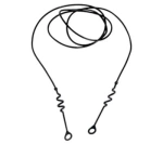 3M PELTOR TEP-CORD Wymienny przewód do taktycznej wkładki przeciwhałasowej