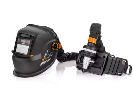 Przyłbica spawalnicza samościemniająca KEMPPI BETA e90 + System powietrza RSA 230 + Torba