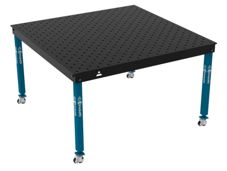 Stół spawalniczy GPPH SYSTEM 16 BASIC 12mm Diagonalna \ 1500 x 1480 mm \ Na kołach