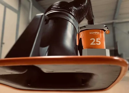 SmartFil KEMPER urządzenie odciągowe 1-ramienne 3 m ramię, wykonanie z wężem