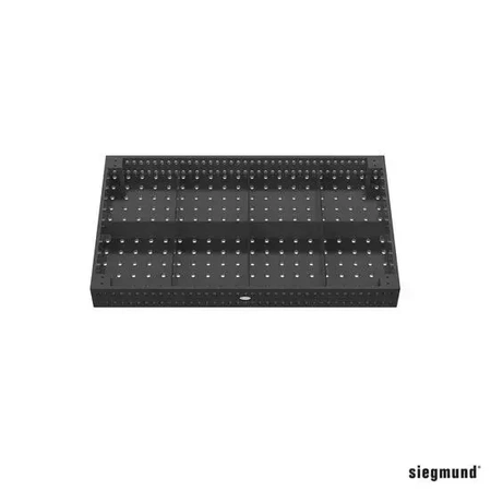 Stół spawalniczy SIEGMUND SYSTEM-28 PROFESSIONAL-750 z azotowaniem, siatka prosta 2000 x 1200 mm