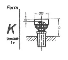 Końcówka elektrody DALEX 7K32