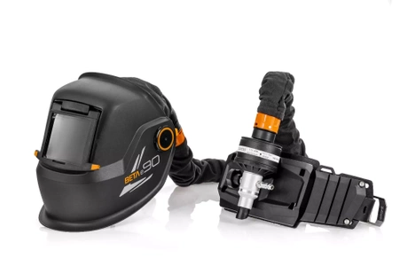 Przyłbica spawalnicza pasywna KEMPPI BETA e90 + System powietrza RSA 230 + Torba