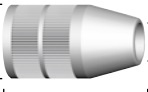 Dysza gazowa BINZEL ABIROB W300 wydłużona (3 mm)