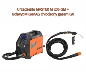 Zestaw spawalniczy KEMPPI MASTER M GX 255 G, 5 m \  MASTER M 205GM