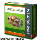 Drut wysokostopowy METALWELD MIGWELD 316LSi fi 0.8 mm 5 kg