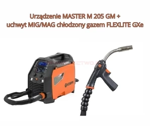 Zestaw spawalniczy KEMPPI MASTER M FLEXLITE GXe 205 G, 5 m \ MASTER M 205GM z pulsem