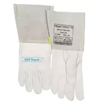 10-1005 WELDAS Rękawice spawalnicze skóra cielęca SOFTouch kciuk wzmocniony palec wskazujący bezszwowy