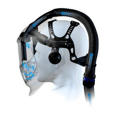 Przyłbica spawalnicza 3M Speedglas 9100X Air z systemem Adflo