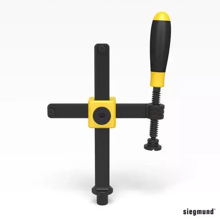 Zacisk śrubowy SIEGMUND Professional S16 oksydowany